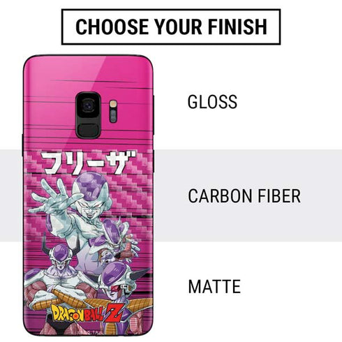 Dragon Ball Z Frieza Evolution Galaxy S9 Skin
